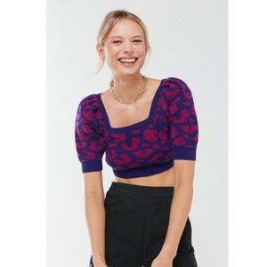 Urban Outfitters Puff Sleeve Sweater NWT